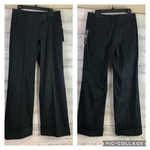 NWT- Vtg Willi Smith Y2K Wide Cuffed Leg Trousers Pants Women’s Size 8